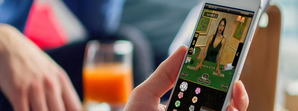 A mobile player adjusting their preferences and features within the 3999bet app dashboard.